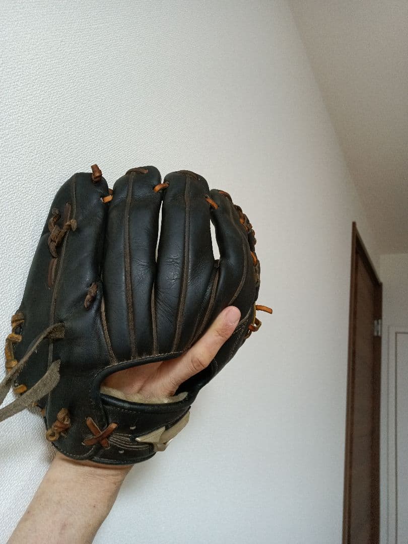 ミズノ　グローバルエリート　硬式グローブ ブラック