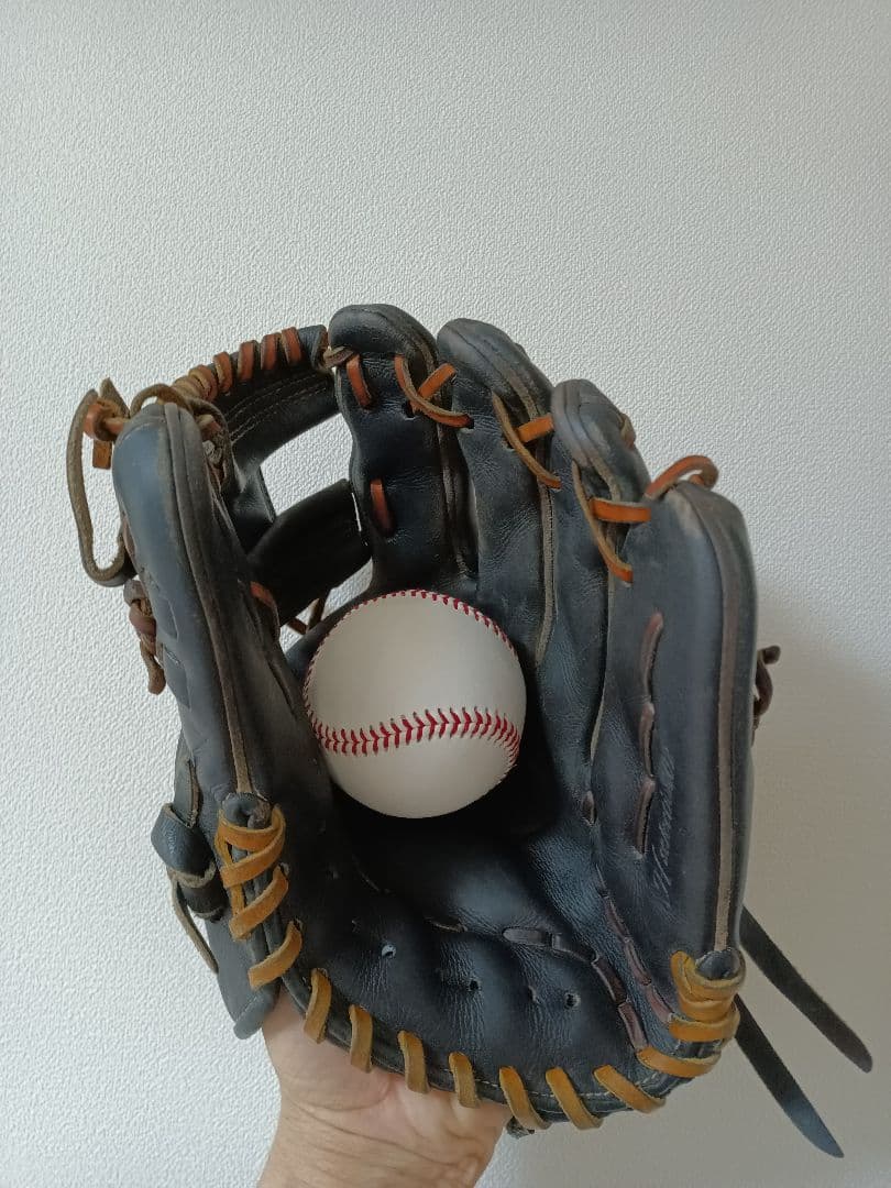 ミズノ　グローバルエリート　硬式グローブ ブラック
