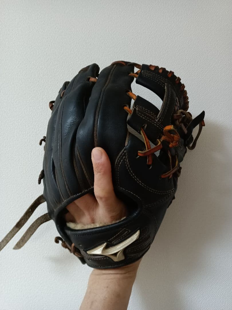 ミズノ　グローバルエリート　硬式グローブ ブラック