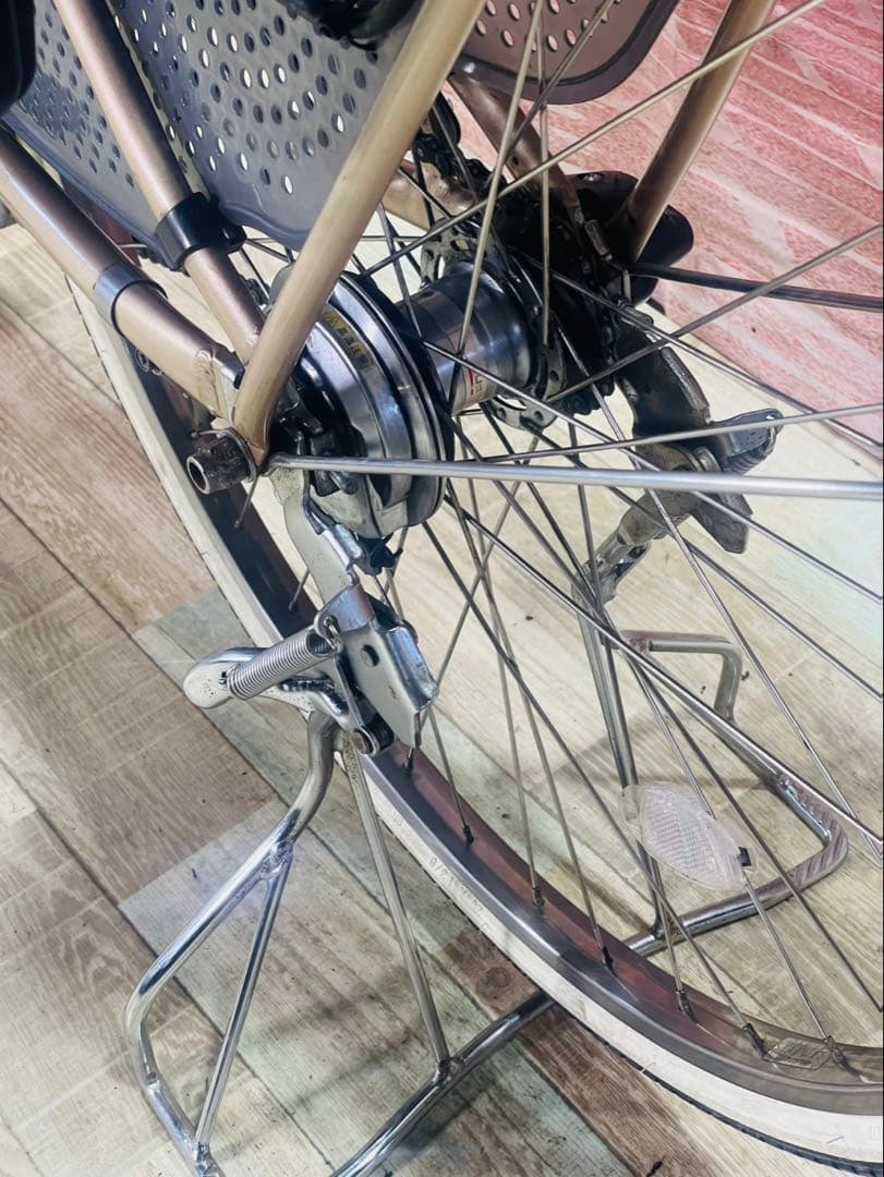 ZK3307 電動自転車 ブリヂストン アンジェリーノ 子供乗せ 26インチ