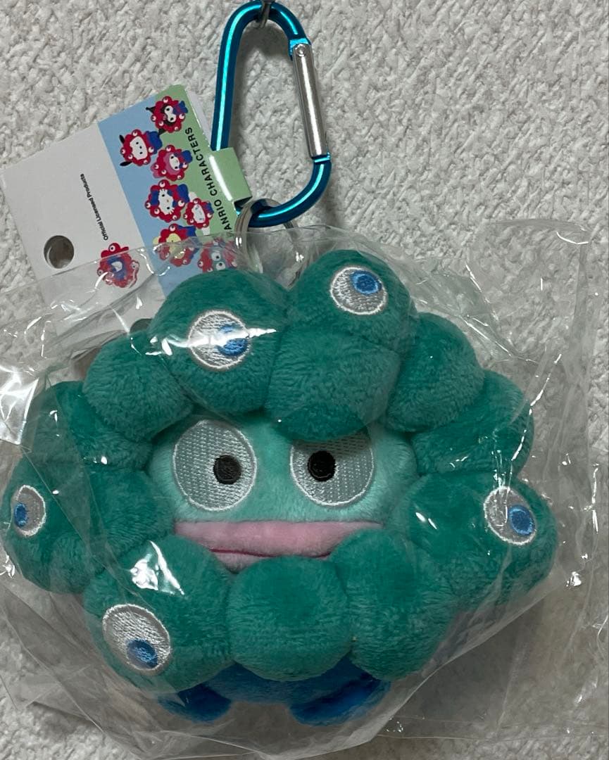 ミャクミャクなりきりぬいぐるみ　ハンギョドン　カラビナ付き　万博限定カラー