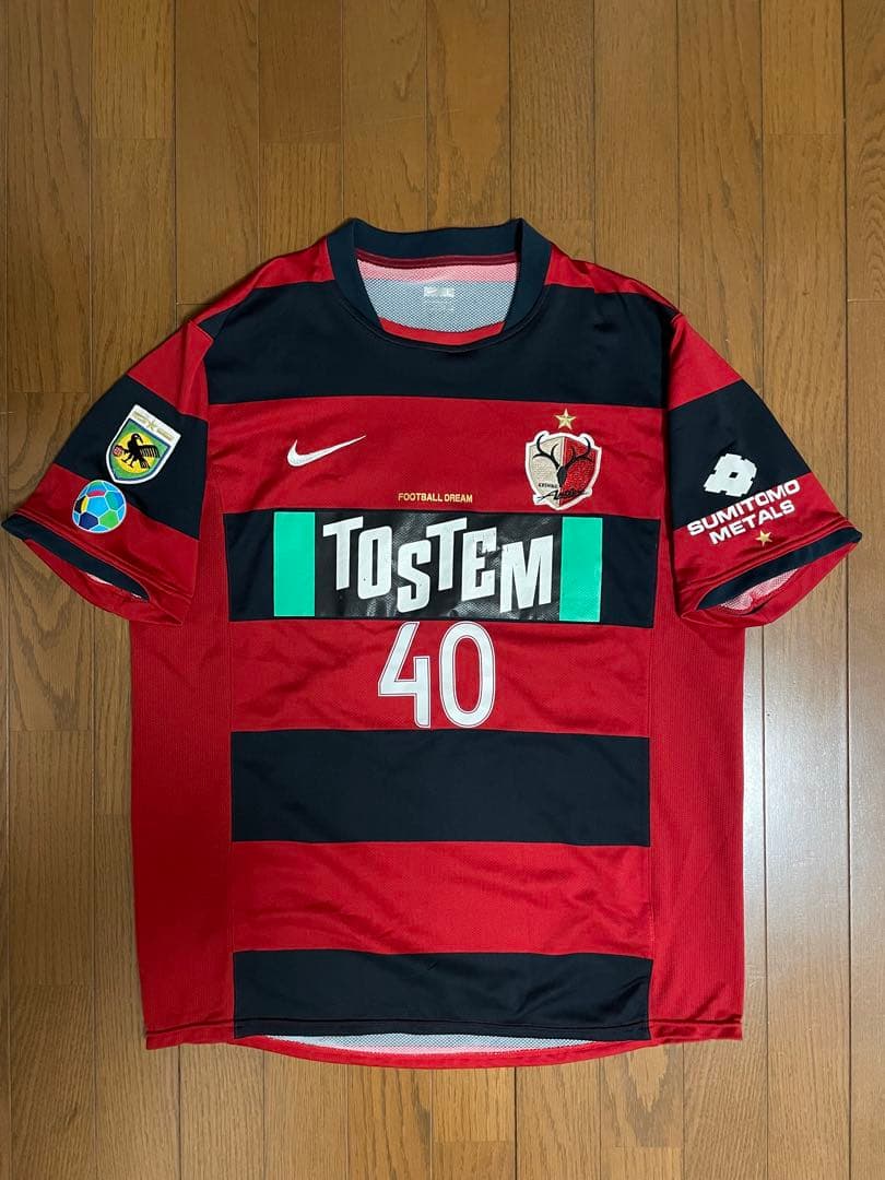 08/09 NIKE 鹿島アントラーズ 小笠原満男 ユニフォーム L