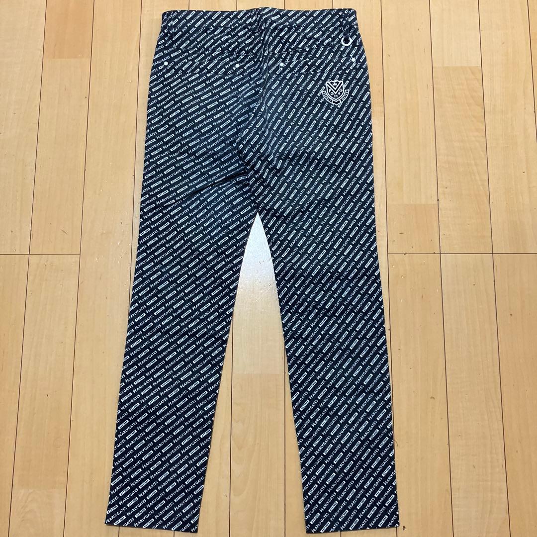 PEARLY GATES パーリーゲイツ　パンツ　総柄　ネイビー サイズ4