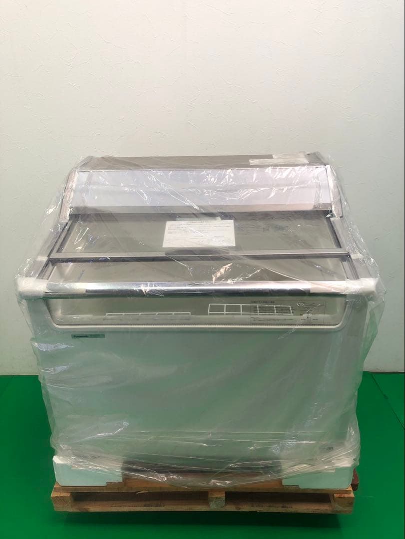 新古品☆地域限定送料無料☆パナソニック　　冷凍ショーケース　ガラストップ式　①