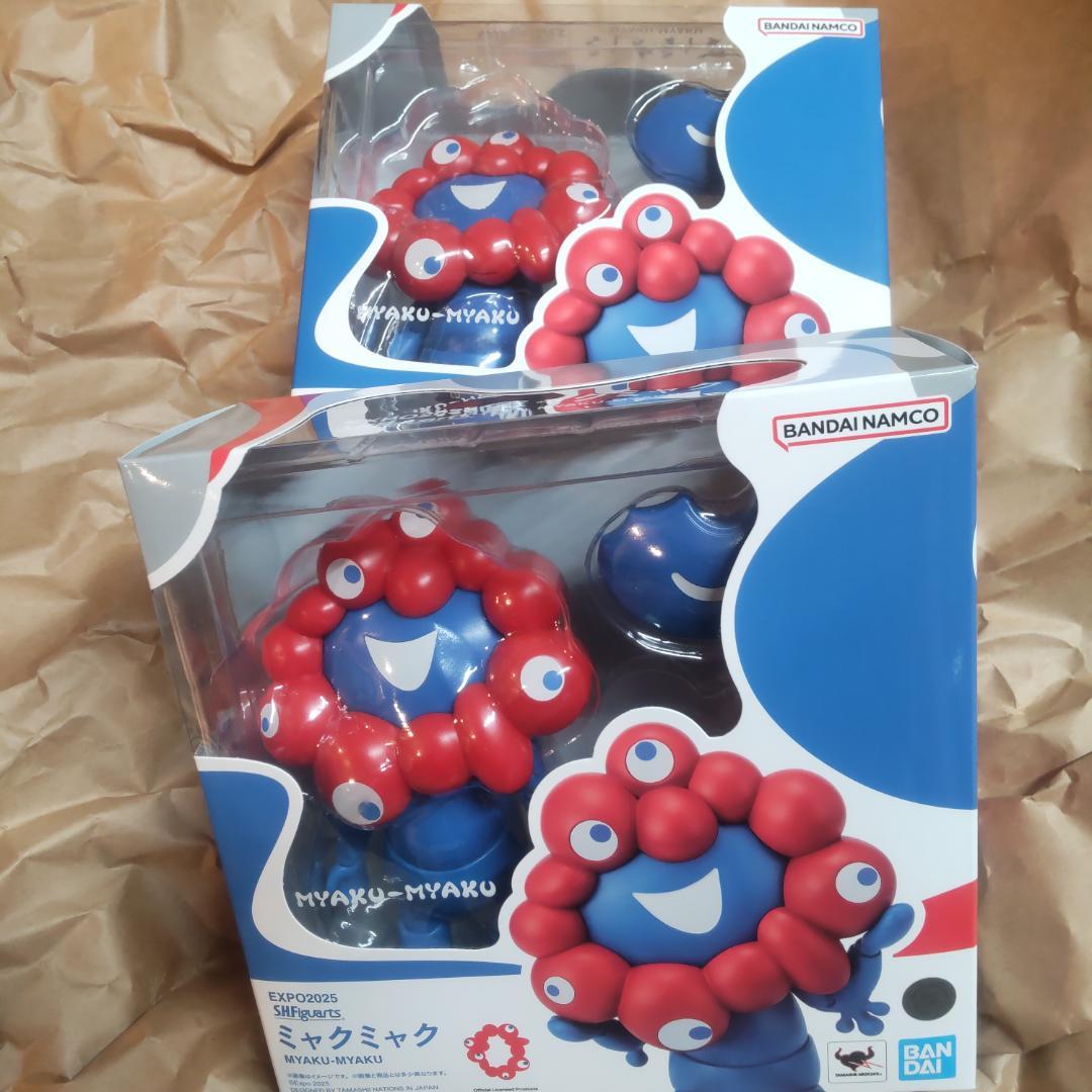 ミャクミャクフィギュアーツ　関西万博S.H.Figuarts　２個セットです✿