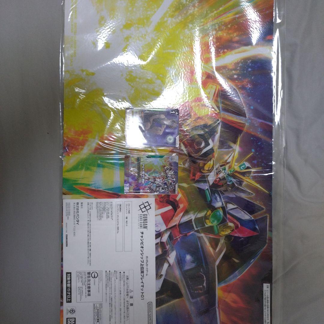 ガンダムカードゲーム　優勝プロモ　プレマ　ヒイロ・ユイ　ウイングガンダムゼロ