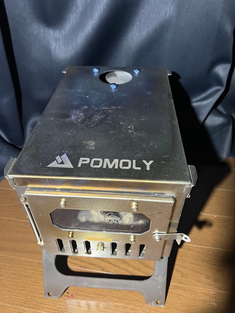 pomoly チタン薪ストーブ　T-BRICK Mini 使用2回