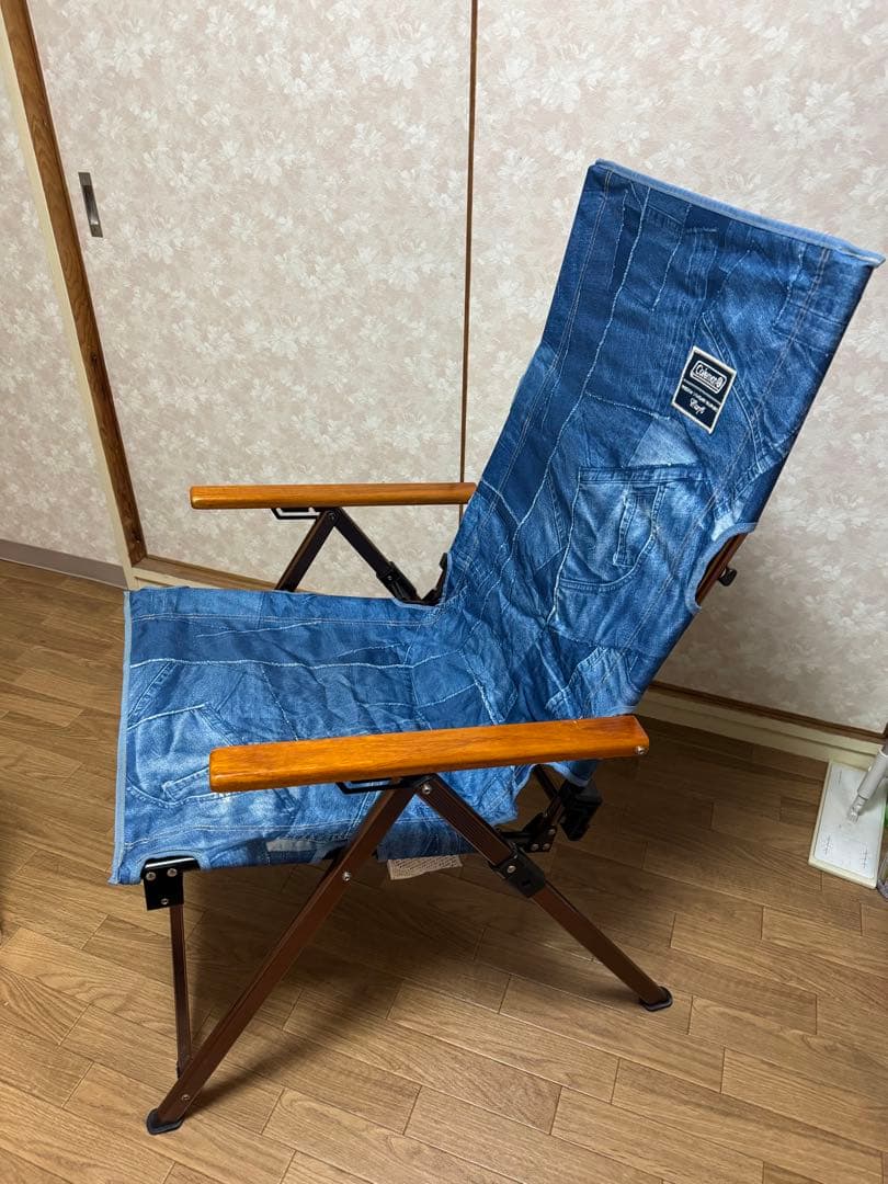 希少⭐︎Coleman⭐︎コールマン⭐︎レイチェア⭐︎ツギハギデニム⭐︎
