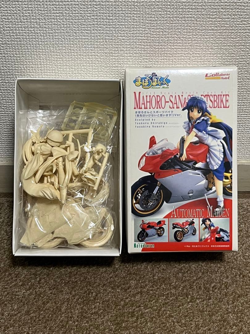 まほろさんとスポーツバイク(無免はいけないと思います!)Ver. レジンキット