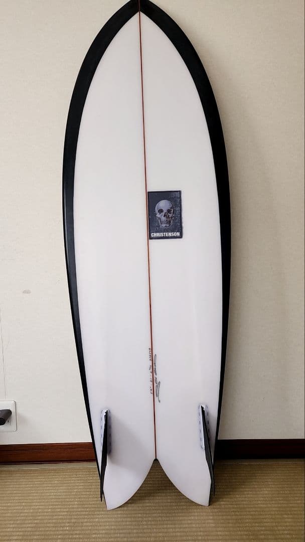 クリステンソン【フィッシュ】サーフボード　フィン込　5'6　千葉北