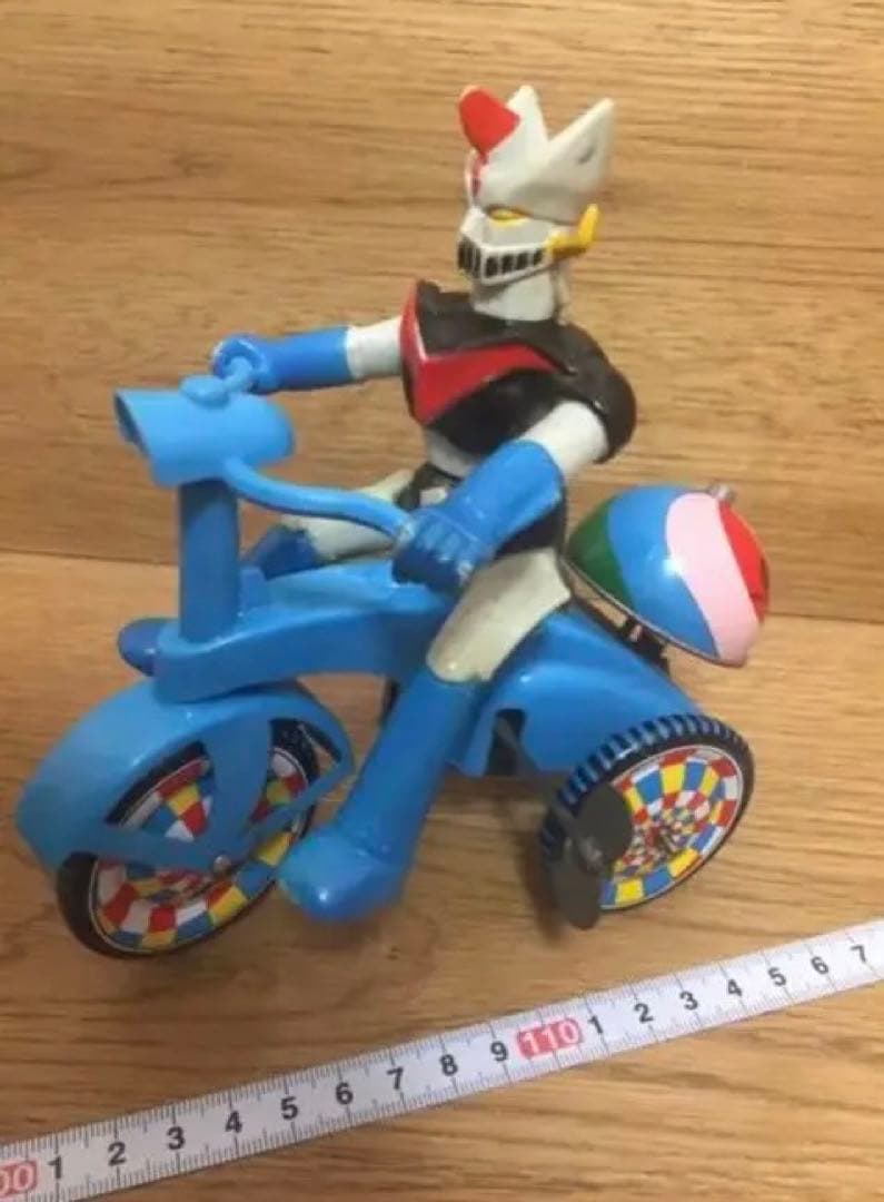 グレートマジンガー❗️ソフビ三輪車初期当時物希少❗️