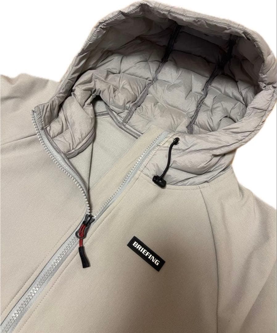 【最終値下げ】ブリーフィング　中綿ハイブリッドダウンパーカー　M