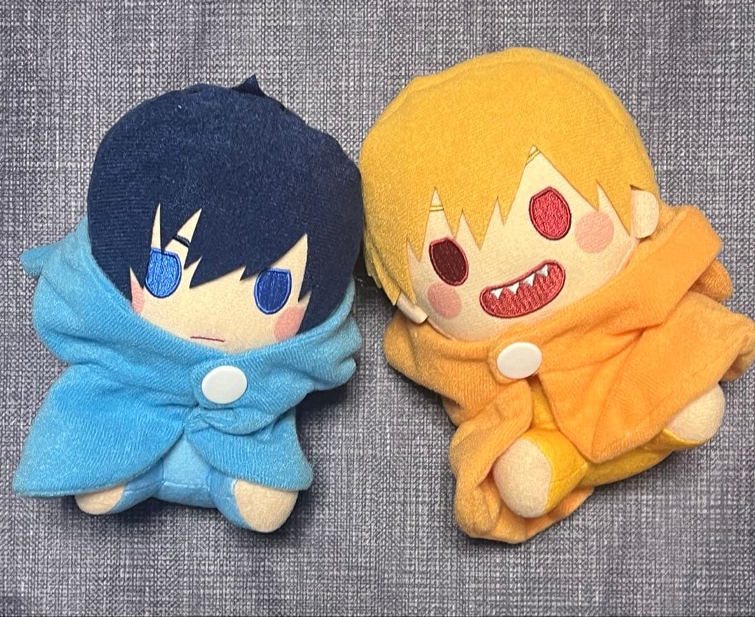 チェンソーマン 早川アキ　デンジ　はぐっとないと ぬいぐるみキーホルダー