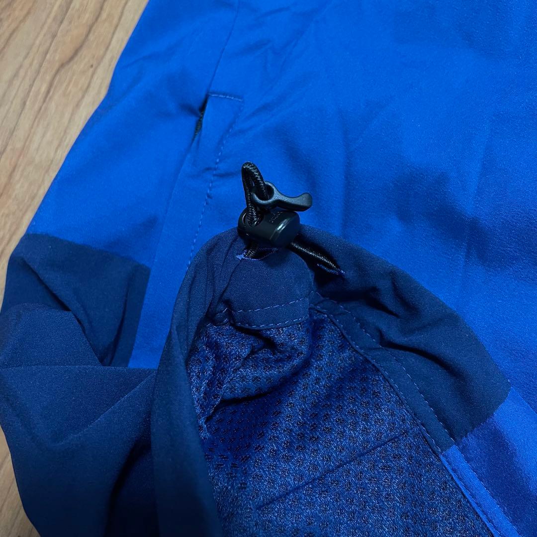 定価4.3万　TFW49 ナイロンプルオーバー　スニード　ブルー　L ゴルフ