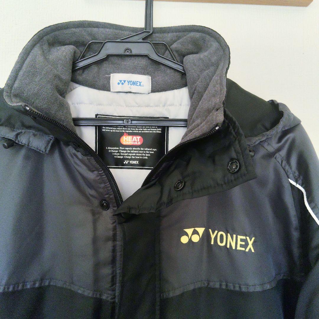 専用 YONEX S ベンチコート　ロングコート ブラック ヒートカプセル