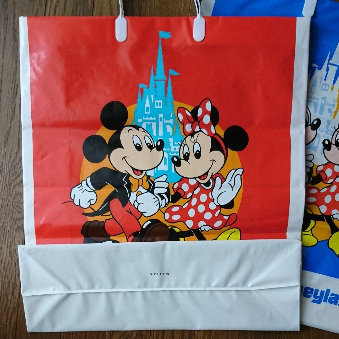 東京ディズニーランド お土産袋 レトロ