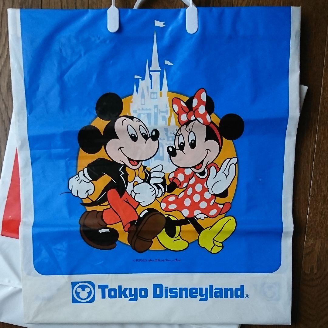 東京ディズニーランド お土産袋 レトロ