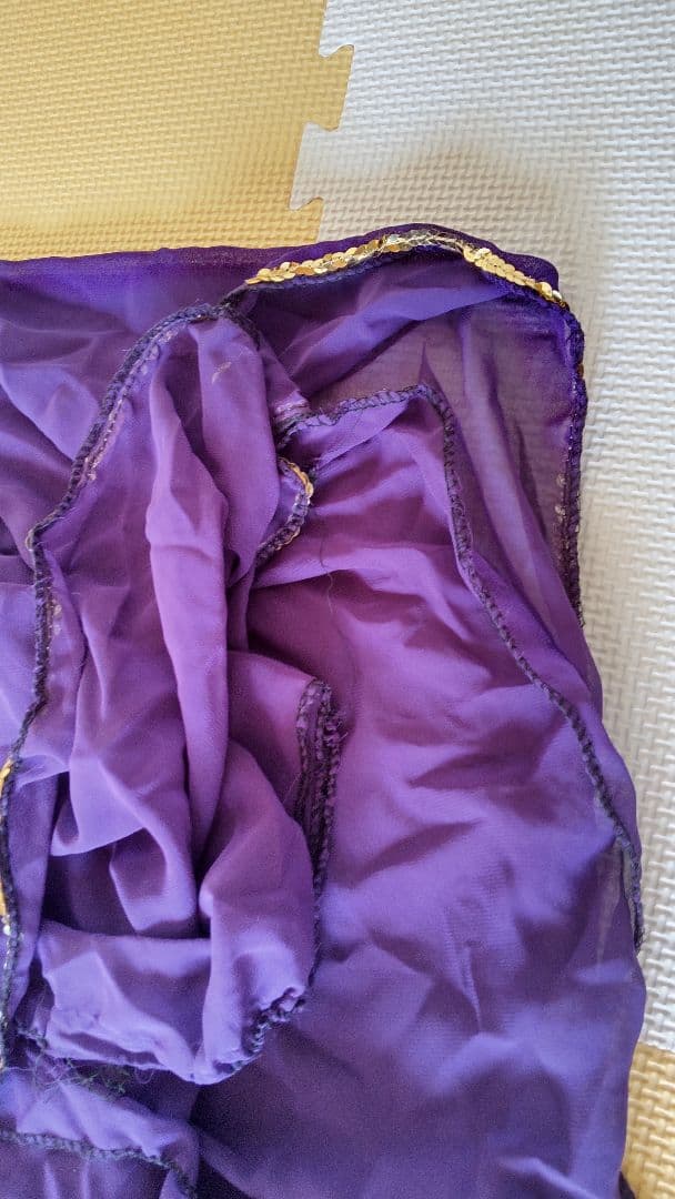 値下げ　ベリーダンス セットアップ 紫 ピンク