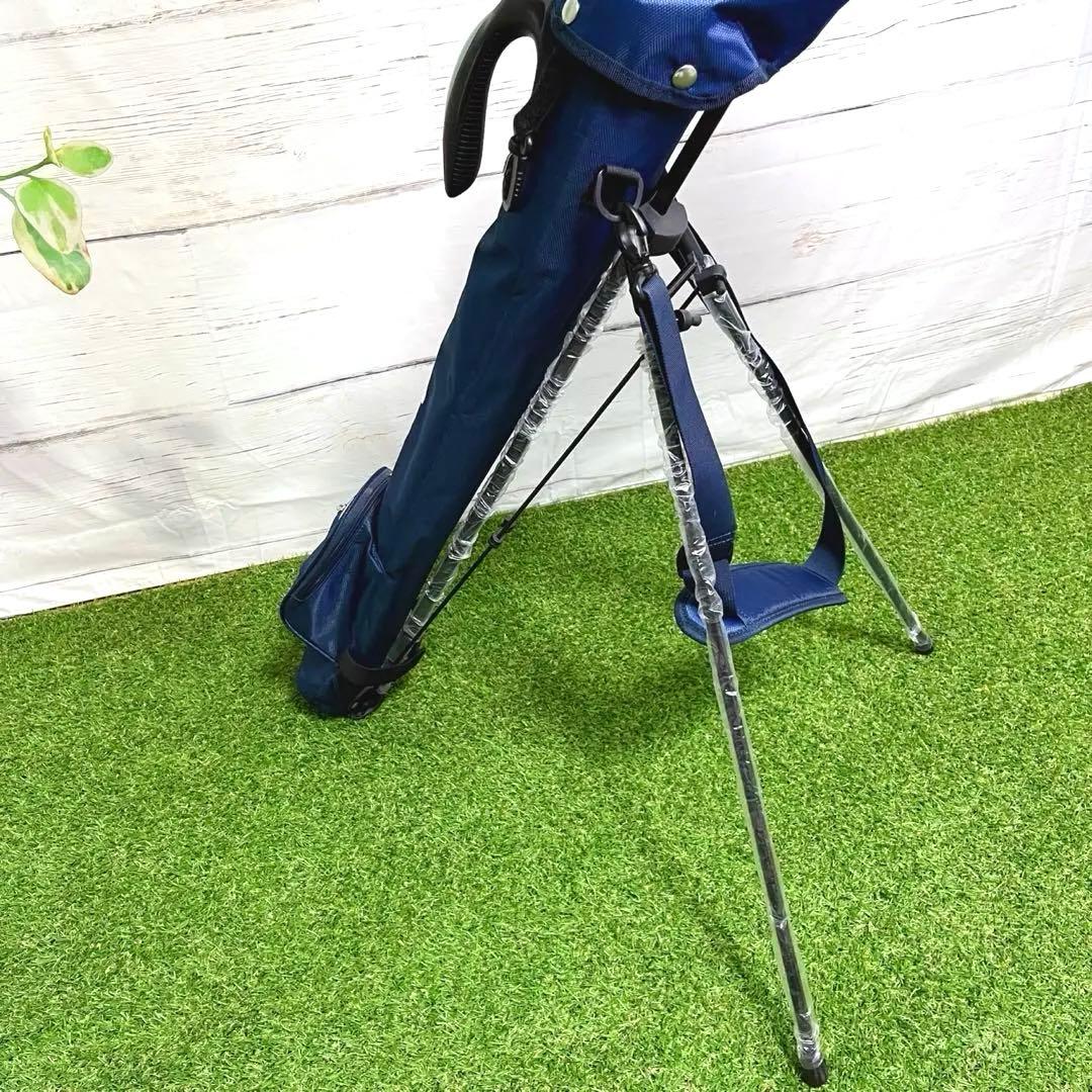 極美品 パーリーゲイツ キャディバッグ 軽量 セルフスタンド ゴルフクラブケース