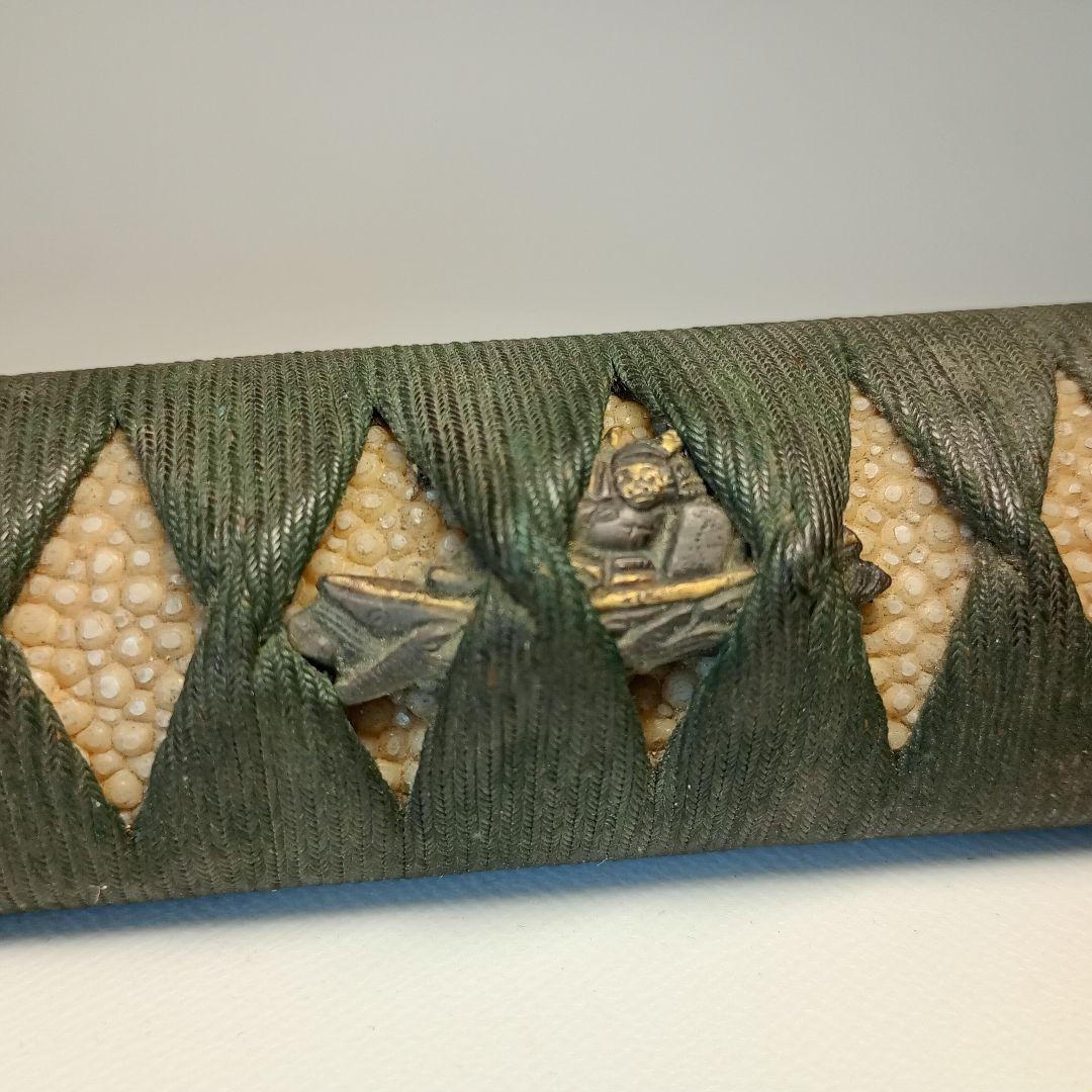 蔵から出てきた十字鍔と柄　【隠れキリシタン　刀装具】