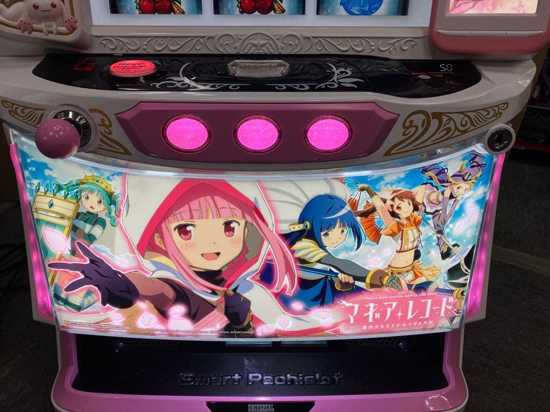 スマスロ実機 パチスロ Ｌマギアレコード まどマギ外伝 ユニット付 ⭕️送料無料⭕️