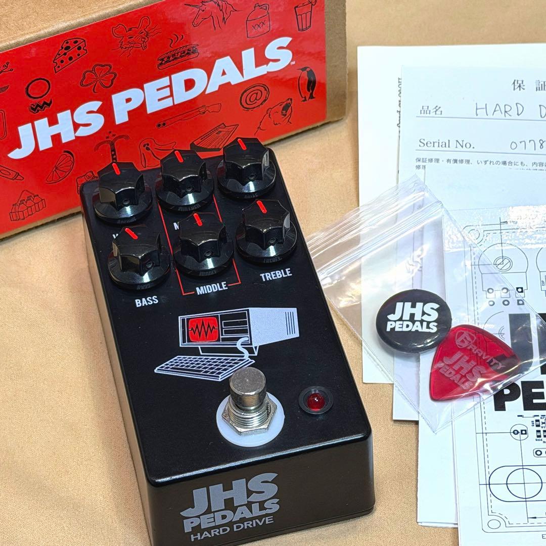 【美品】JHS PEDALS HARD DRIVE エフェクター