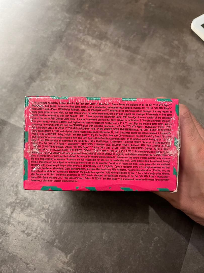 新品未開封　YO！MTV RAPS カード