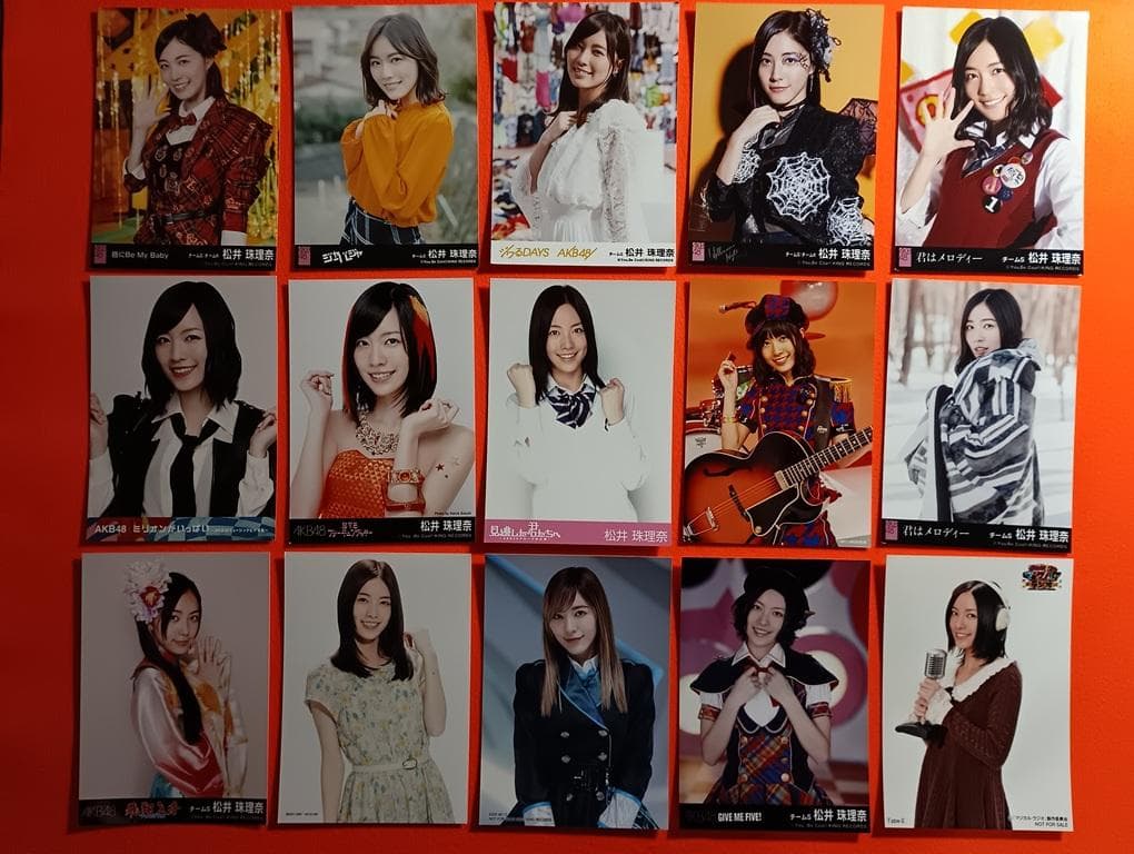 SKE48 松井珠理奈 147枚+α 生写真(管理No.S-119-01)