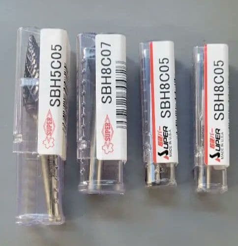 スーパーツール　重切削用超硬バー　4点セット