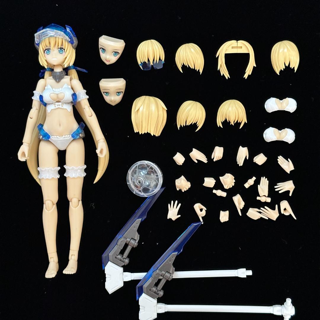 【瞳デカールセット付】美少女プラモデル まとめ売り【ジャンク】