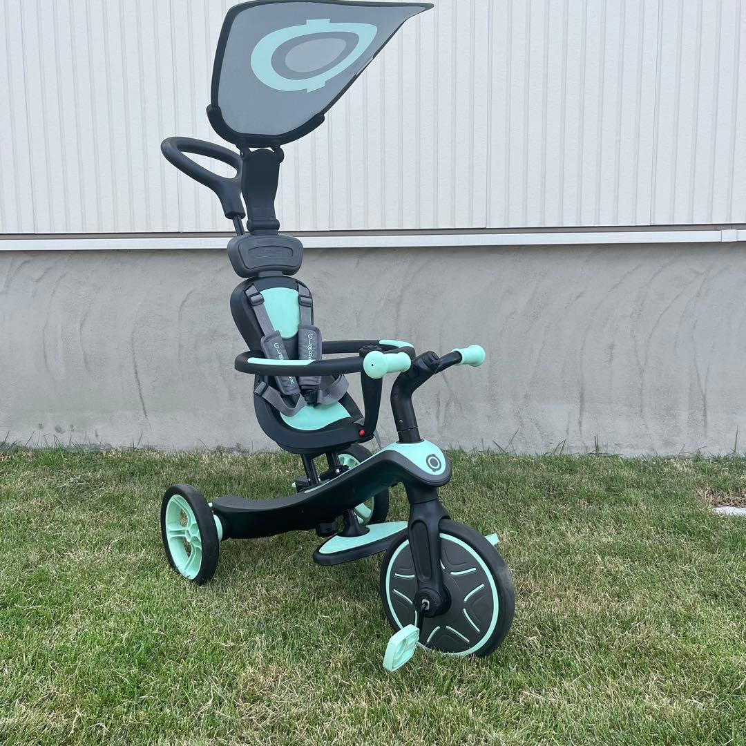 GLOBBER エクスプローラートライク 4in1 三輪車 キックバイク