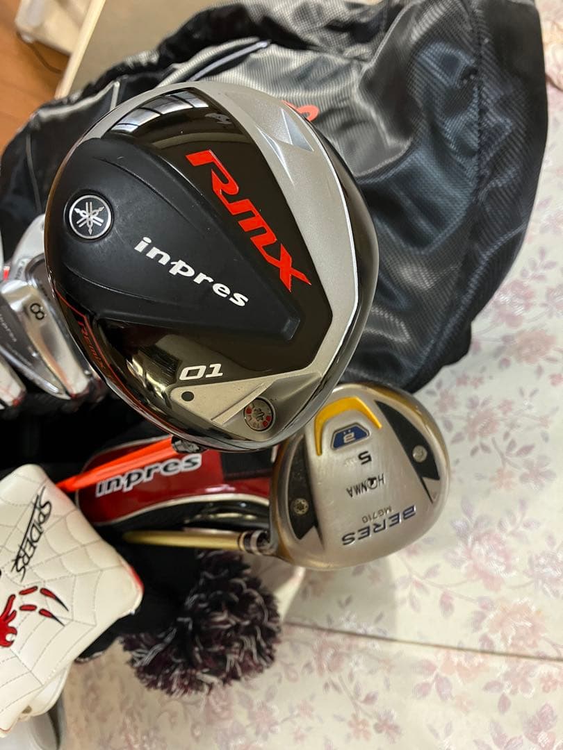 メンズ　右　ヤマハ　インプレス　RMX ゴルフクラブセット ゴルフバッグ　希少