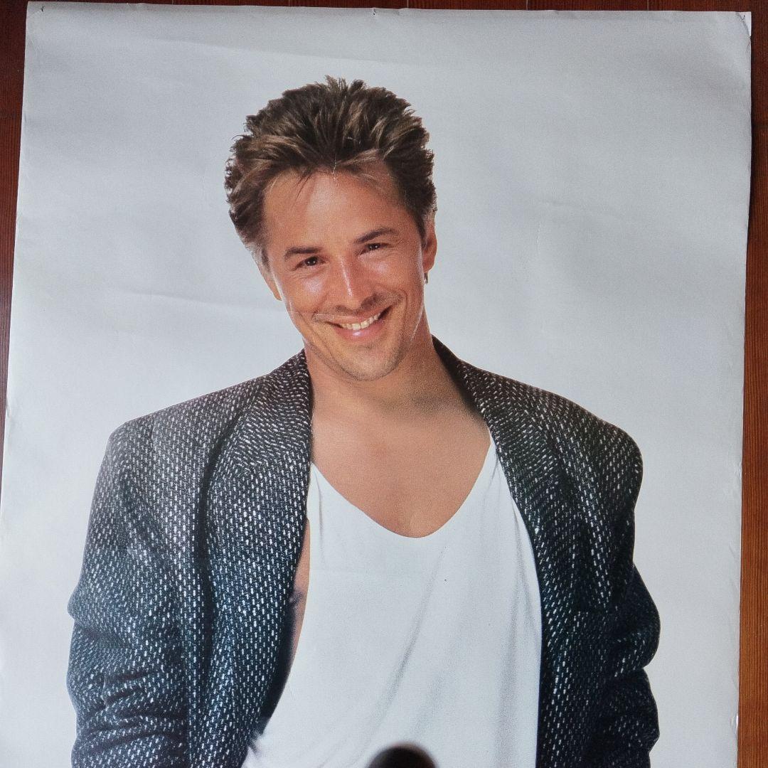 USA現地調達：マイアミ・バイス絶頂期のドン・ジョンソンの巨大ポスター