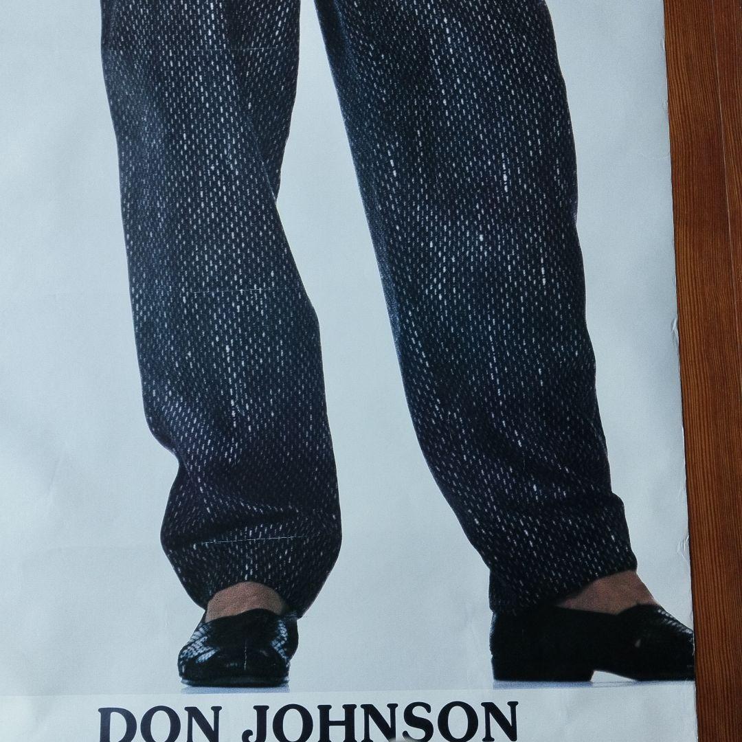 USA現地調達：マイアミ・バイス絶頂期のドン・ジョンソンの巨大ポスター