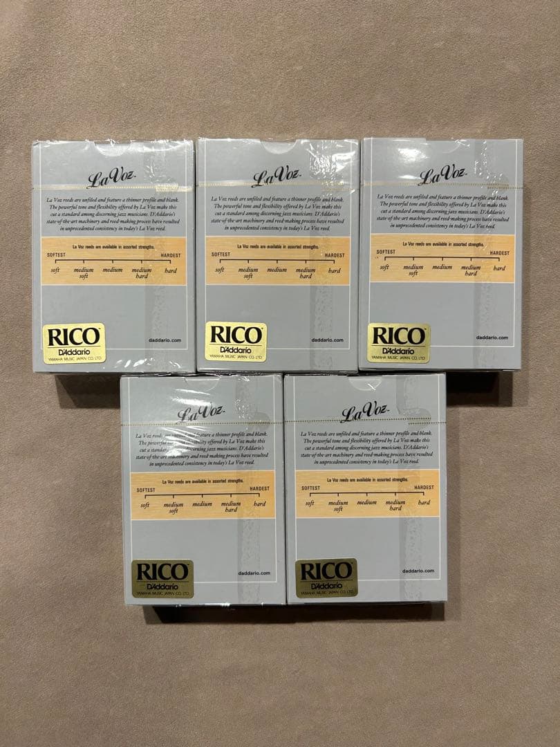 バリトンサックス用リード　la voz medium ミディアム