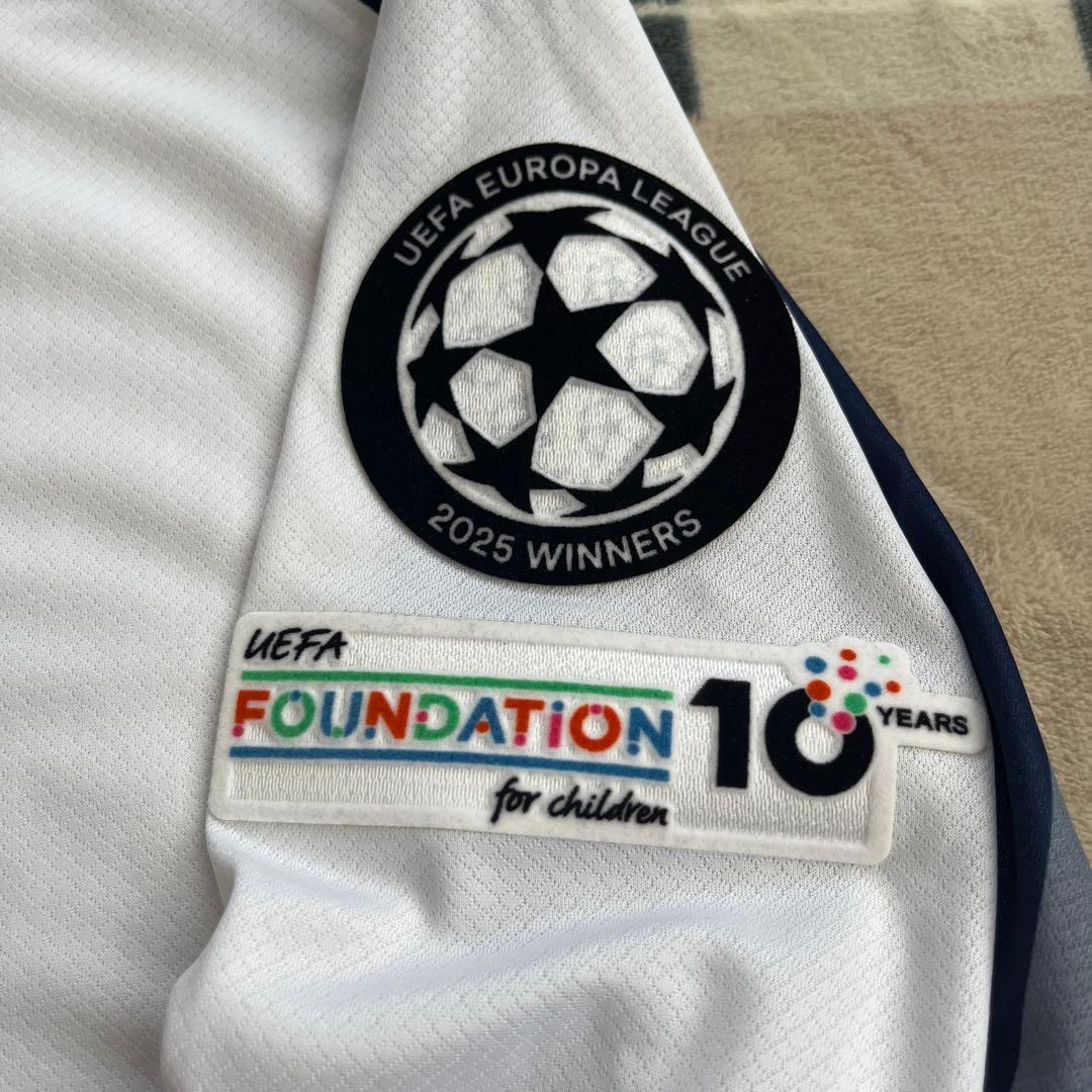 ピーナッツ大将25/26 トッテナム 1stユニフォーム長袖シャビシモンズ