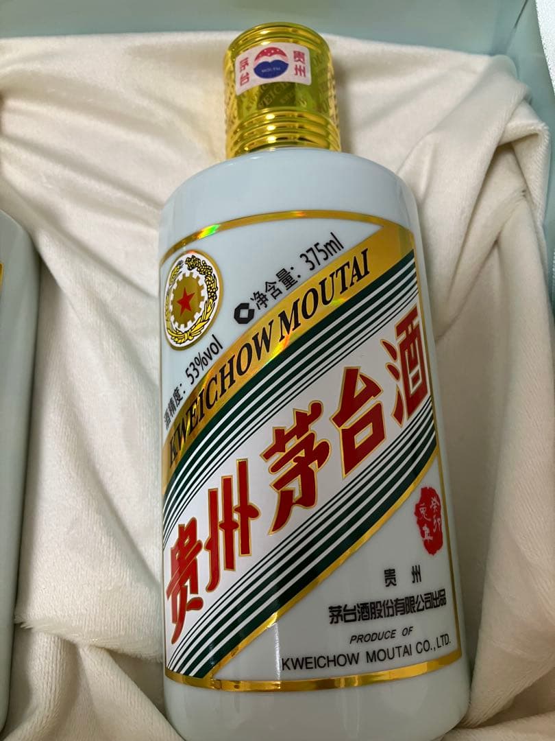 貴州茅台酒 五星麦 卯 2023 53%/375ml 2本セット 箱付　マオタイ