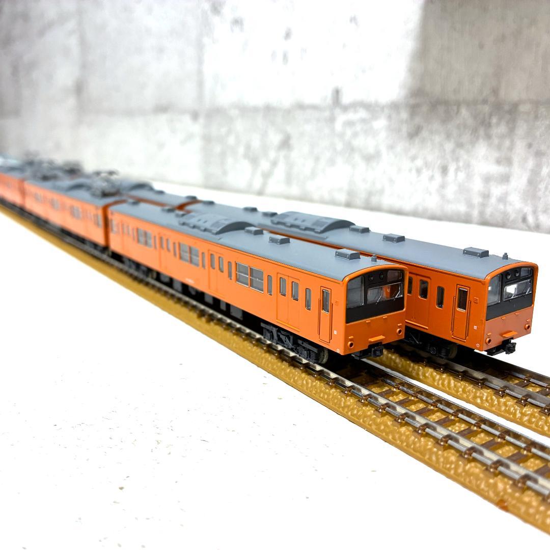 Nゲージ KATO 201系 試作車 6両セット ＋ 2両　オレンジ