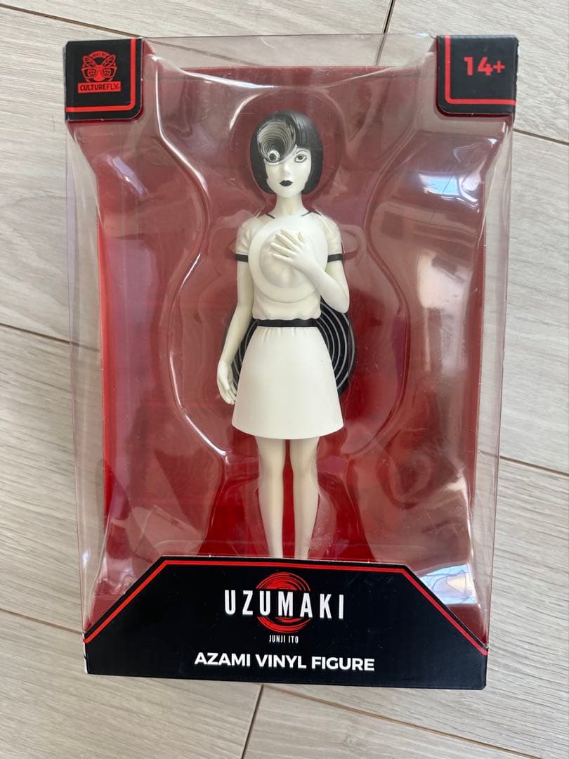 アメリカ購入うずまき AZAMI（黒谷あざみ）フィギュア 伊藤潤二 ホラー