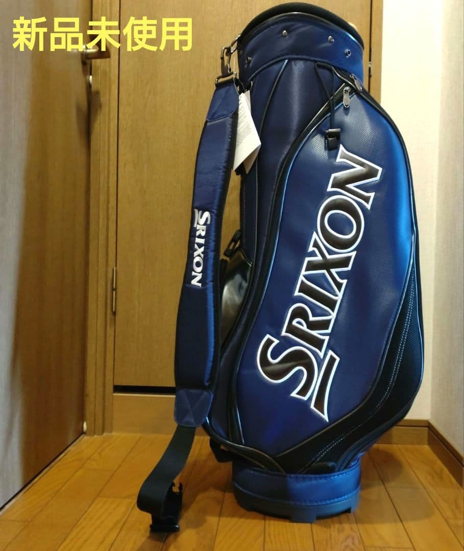 Srixon ゴルフバッグ 新品未使用GGC-S155G- ネイビー軽量