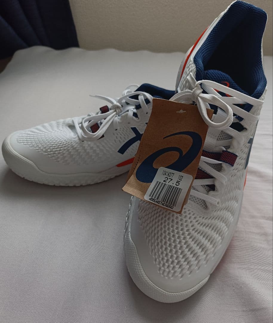 アシックス　ゲルレゾリューション９　オムニクレー　27.5cm　テニス