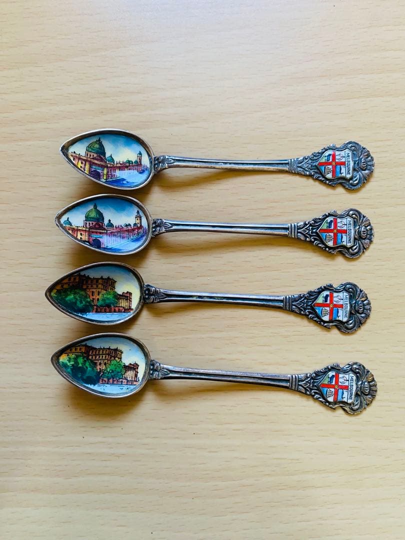 sterling silver スプーン 4本セット　メルボルン
