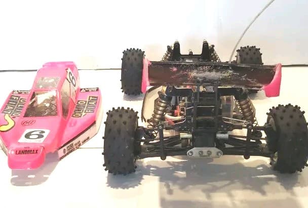 京商ターボオプティマミッドスペシャル、当事物オプション多数、フルセット走行可能品