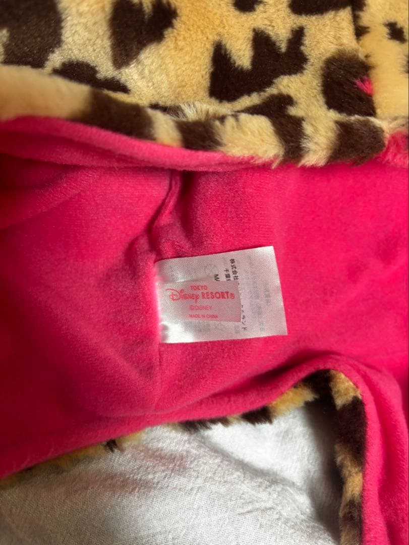 ディズニーリゾート ミニーマウス ヒョウ柄キャップ