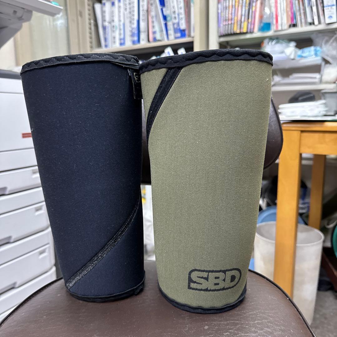 ※値引き交渉可　SBD ニースリーブ　XL 黒 緑