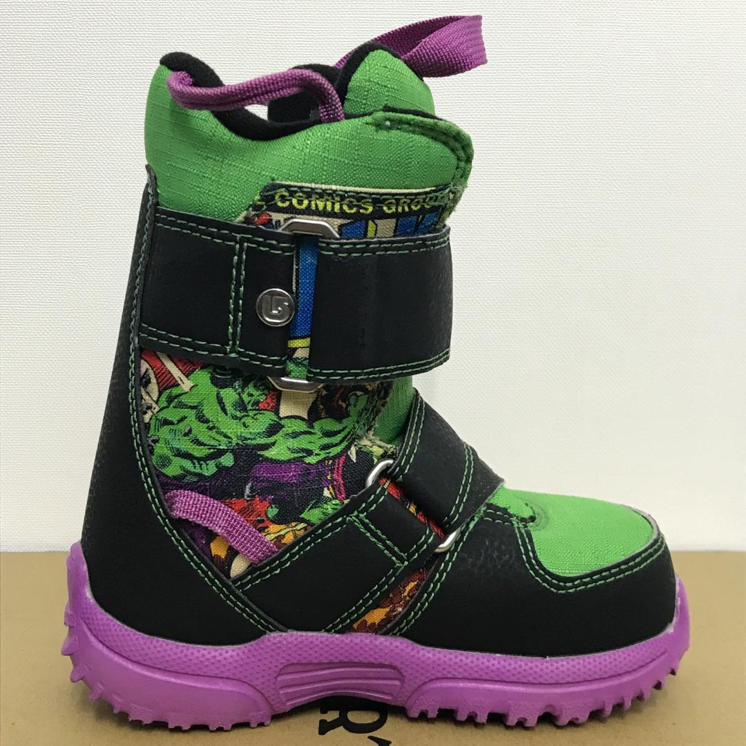 美品■MARVELコラボ■BURTON GROM 16.5cm 子供用 ブーツ