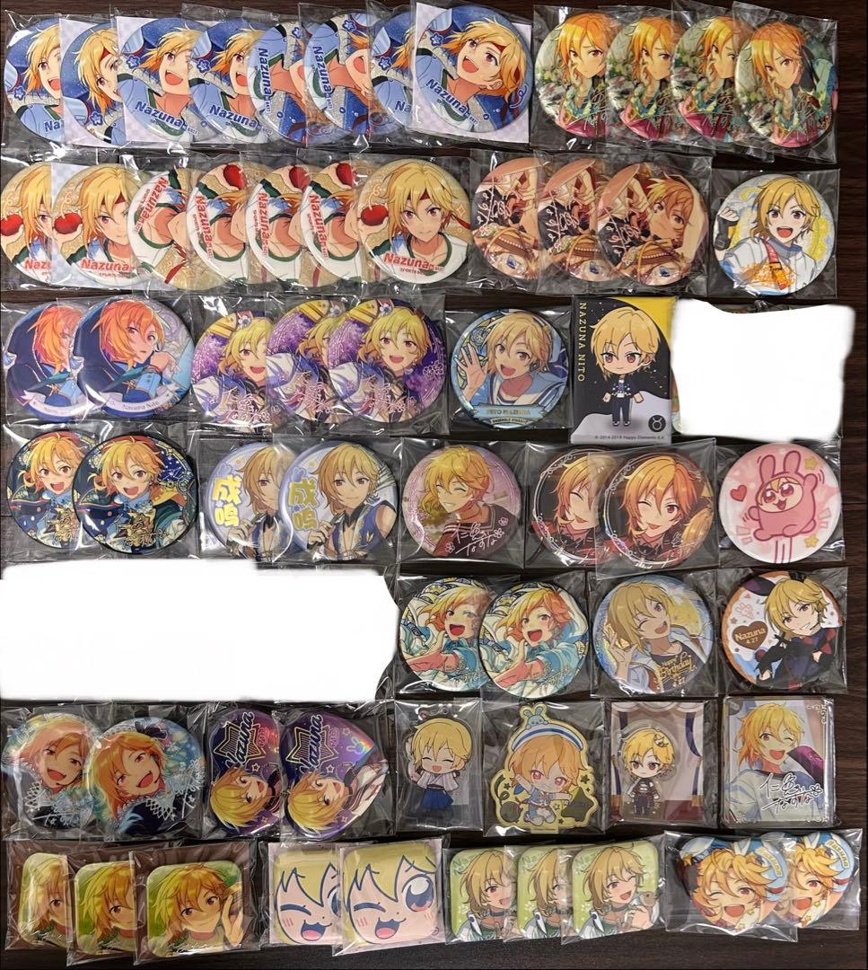 あんスタ　仁兎なずな　缶バッジ　セット　まとめ売り　60点　中国限定　アクリル