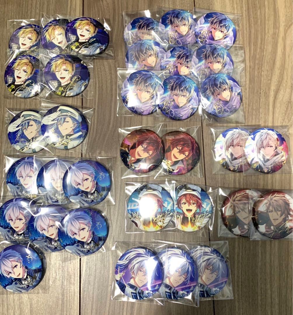 アイナナ　ブラホワ　ナギ　壮五　百　千　環　トウマ　巳波　陸　虎於　缶バッチ34