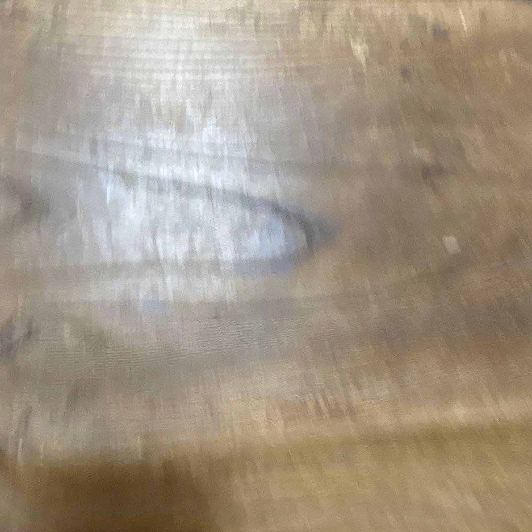 木製長方形皿 亀裂あり　骨董　木彫りトレイ