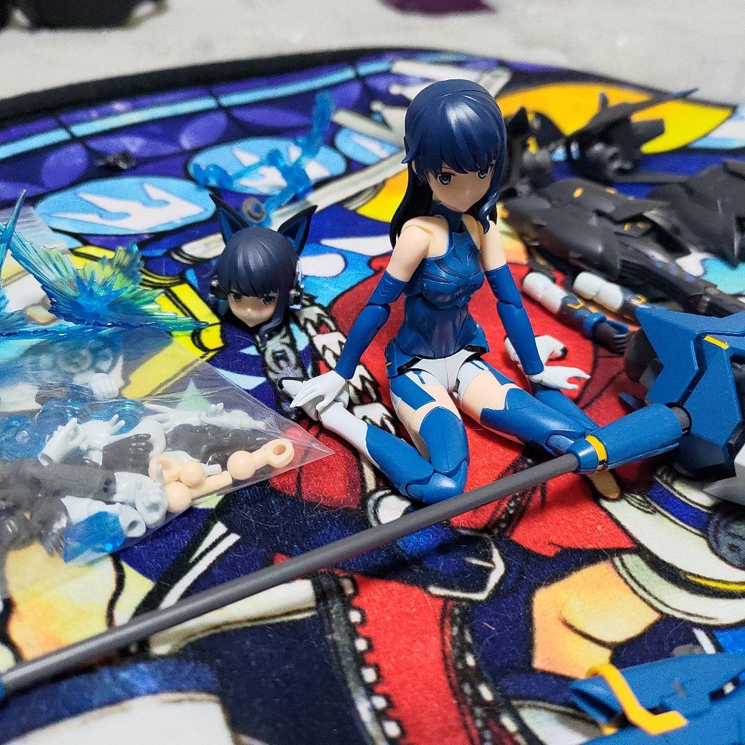 メガミデバイス　アリス・ギア・アイギス　小芦睦海　完成品　部分塗装